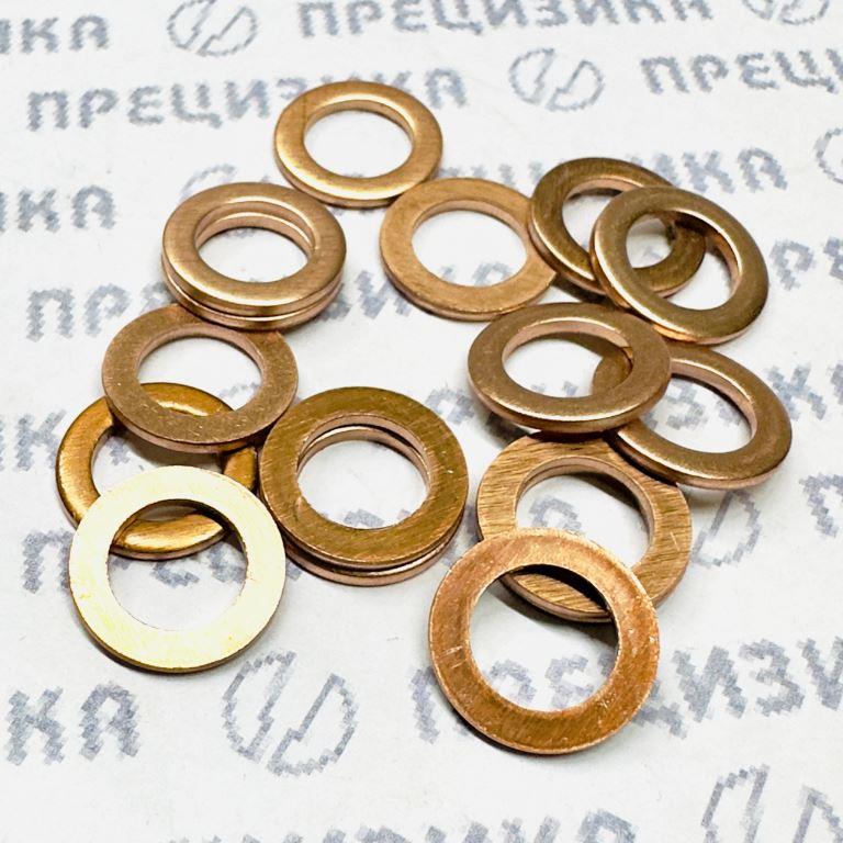 10х16х1,5 Шайба медная (АЗПИ)