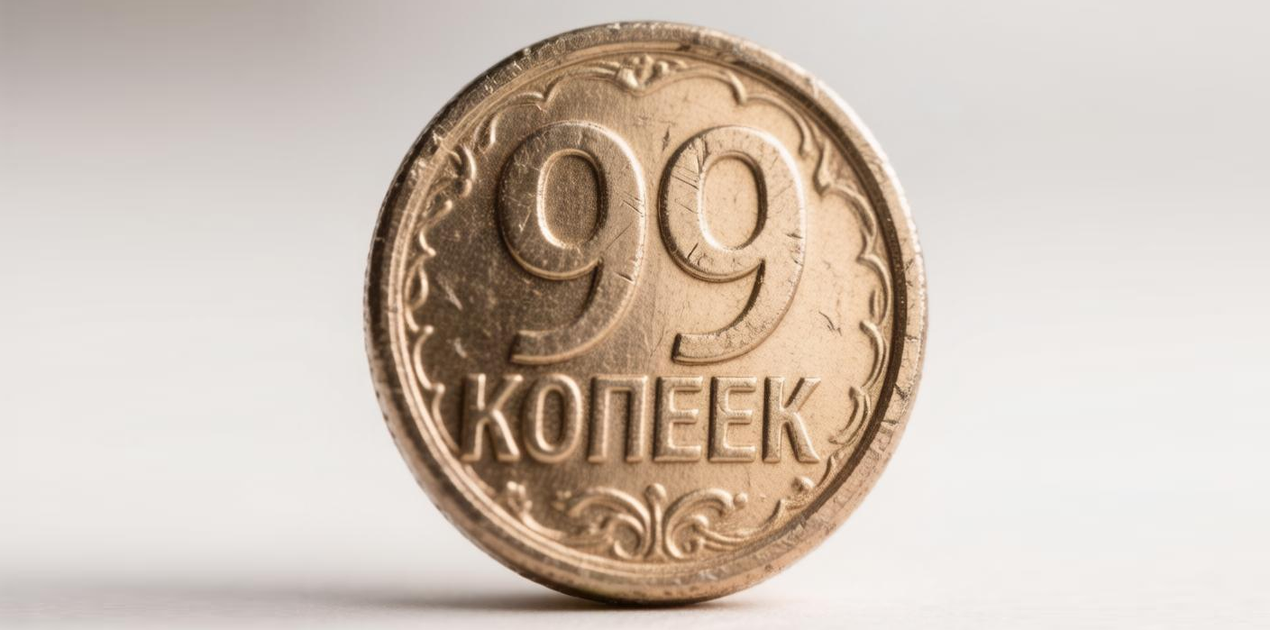 Феномен цены «99 копеек» Феномен цены «99 копеек»