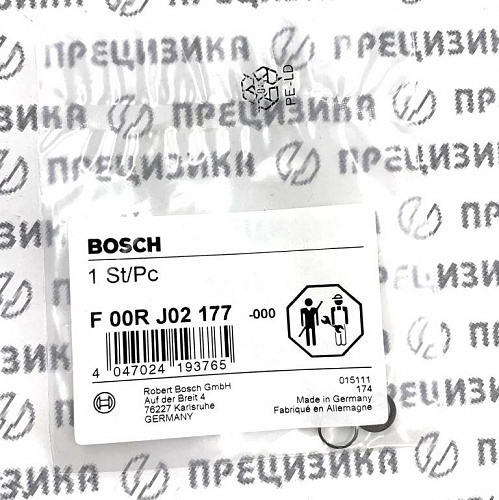 F00RJ02177 Клапан форсунки Bosch Германия