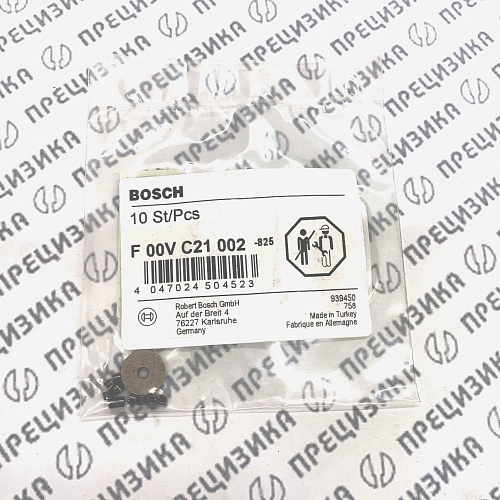 F00VC21002 Клапан форсунки Bosch Китай