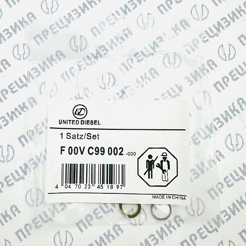 F00VC99002 Кольца клапана форсунки United Diesel